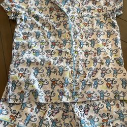 Roller Rabbit West Palm Money PJs - Women’s small