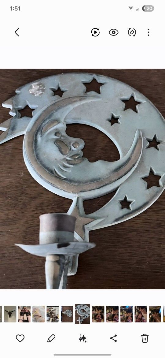 2 Sun ๐ & Moon๐ Celestial Sconces