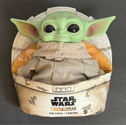 Star Wars The Mandalorian Grogu Doll New