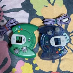 Rare Sega Dreamcast Astro Pad See Through Blue Controller 