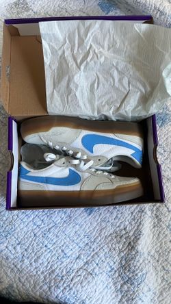 Blue Nike Sneakers