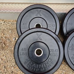 XTraining Equipment Bumper Weight Set (230 lbs)
