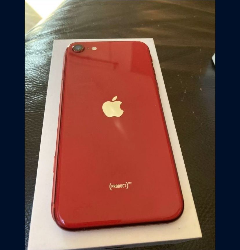 Apple iPhone SE 2nd Gen 2020 64GB Red AT&T Great Condo