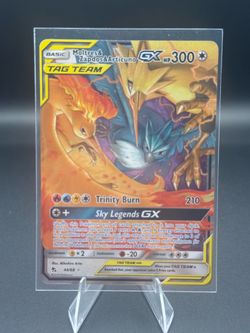 Moltres Zapdos Articuno GX 44/68 Tag Team NM Pokemon