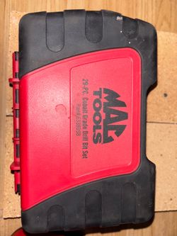 Must go Mac Tools Cobalt alloy steel drill bits