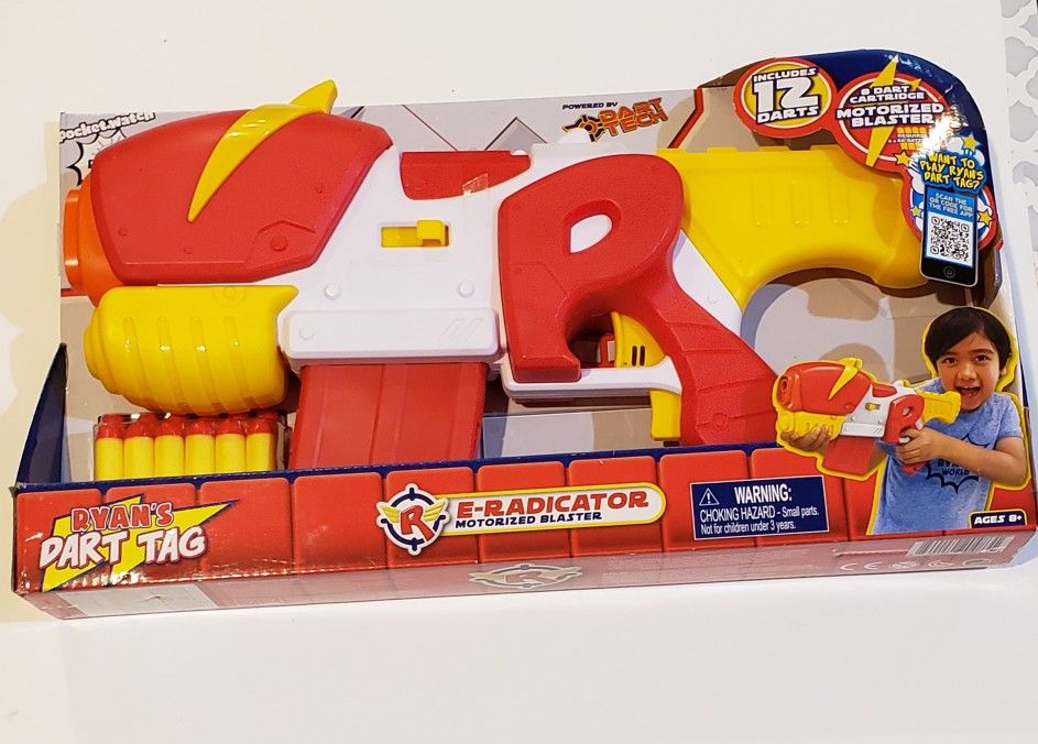 Ryans world dart tag E-Radicator Motorized Blaster