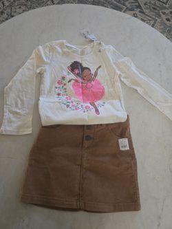Girl skirt outfit