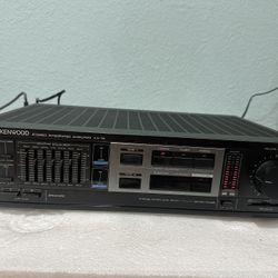 Kenwood KA-75 Stereo Integrated Amplifier, 7 Band Equalizer. MADE IN JAPAN 