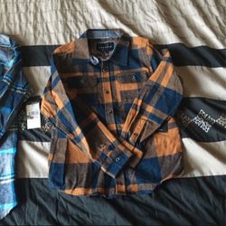 $10, New Boys Flannel Shirt Size7