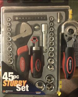 Performance Tool 45pc Stubby Set