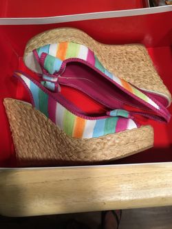 NIB Coach Grace Wedge