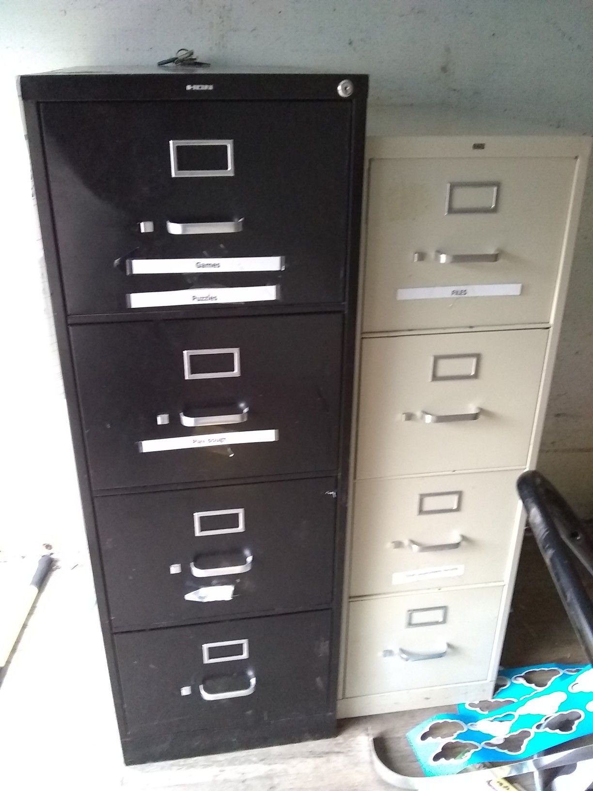 File cabinets metal