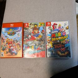 Mario Kart World, 3D World, And Odyssey 