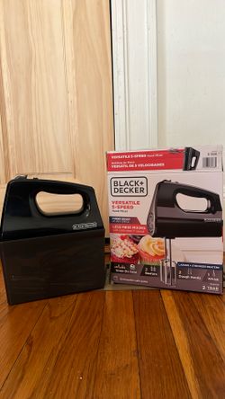 Black Decker Versatile 5 Speed Hand Mixer