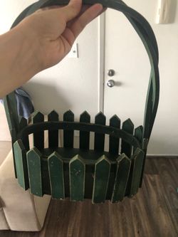 Vintage Wooden basket