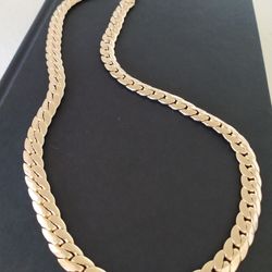 Gold 18k Plated Necklace Chain