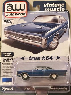Auto World Vintage Muscle 1970 Plymouth Sport Fury GT