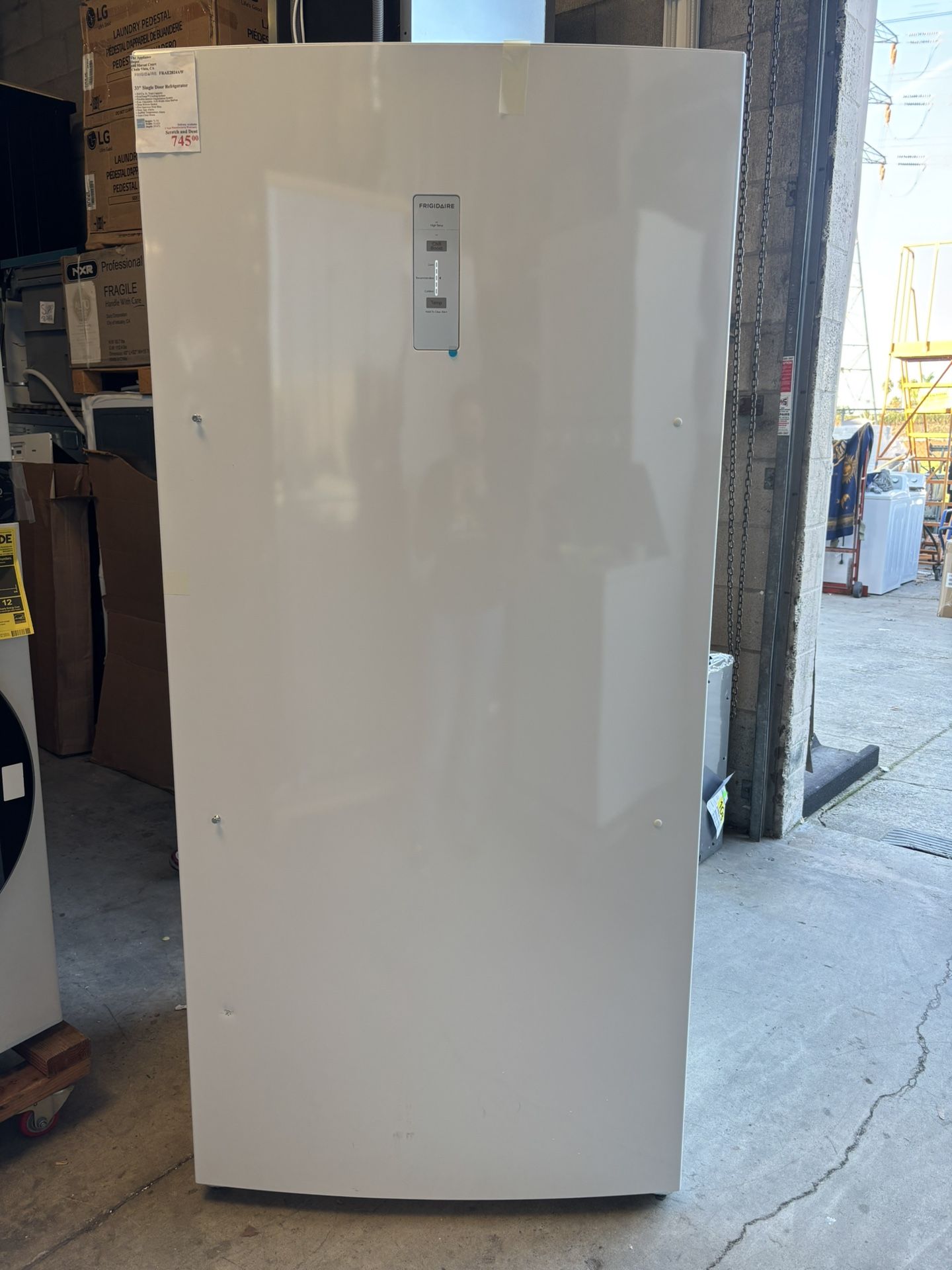 New! Frigidaire 33” Single Door Refrigerator