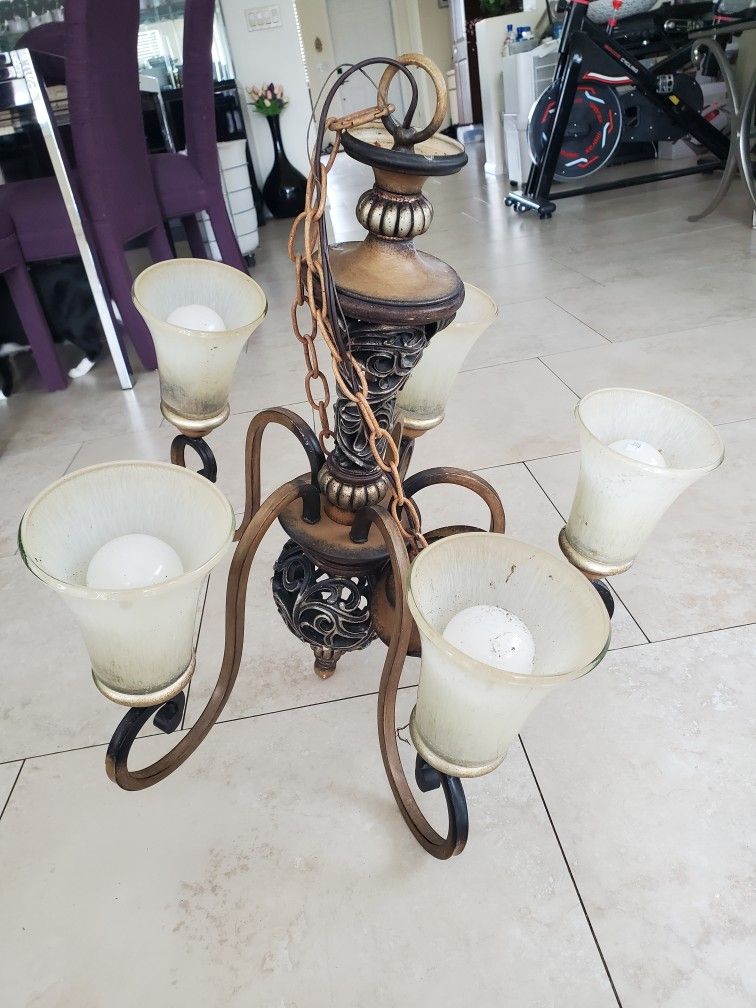 Chandelier Needs Cleaning 