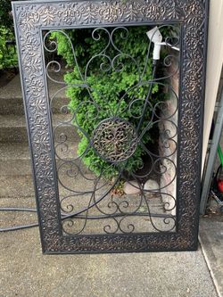 Metal wall art