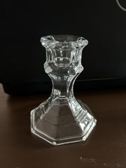 Candlestick Holder Glass