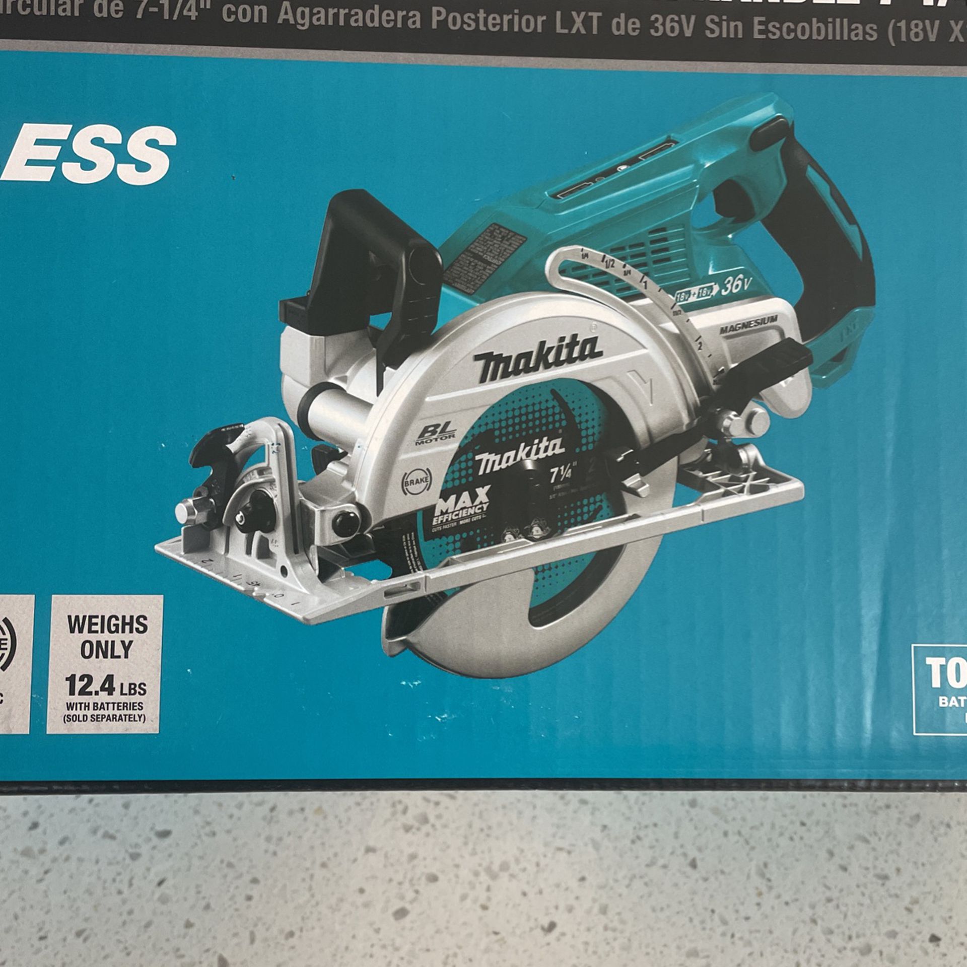Makita LXT® Brushless Rear Handle 7-1/4" Circular Saw, Tool Only
