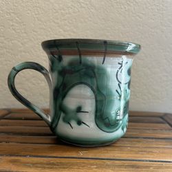 Tintagel Pottery Handcrafted Mythical Dragon Mug