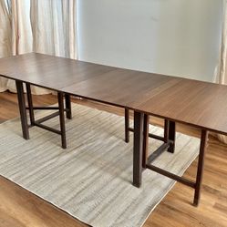 Mid Century Modern Table Extendable 
