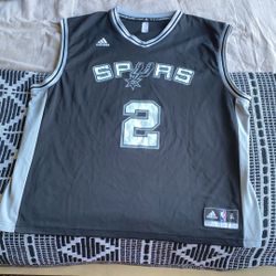 KAWHI LEONARD ADIDAS SAN ANTONIO SPURS JERSEY MENS