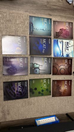 Kaplan MCAT 2018 study book set