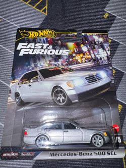 Hot Wheels Mercedes-Benz 500 SEL Premium Fast and Furious Edition