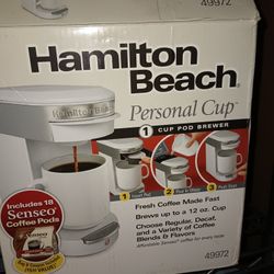 Single Serve Coffee Maker And Coffee