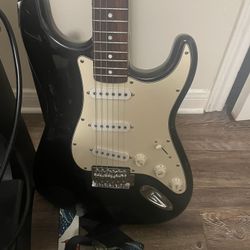 Squire Electric Guitar &Amp