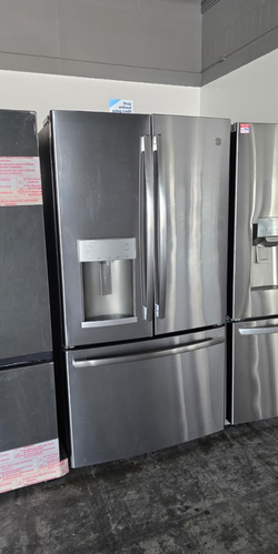 GE Profile French Door Fridge – Stainless, Ice/Water Dispenser