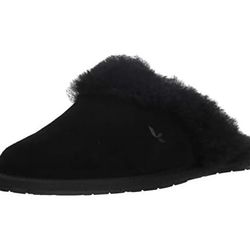Koolaburra UGG Women's Milo Slipper, Size 6, black
