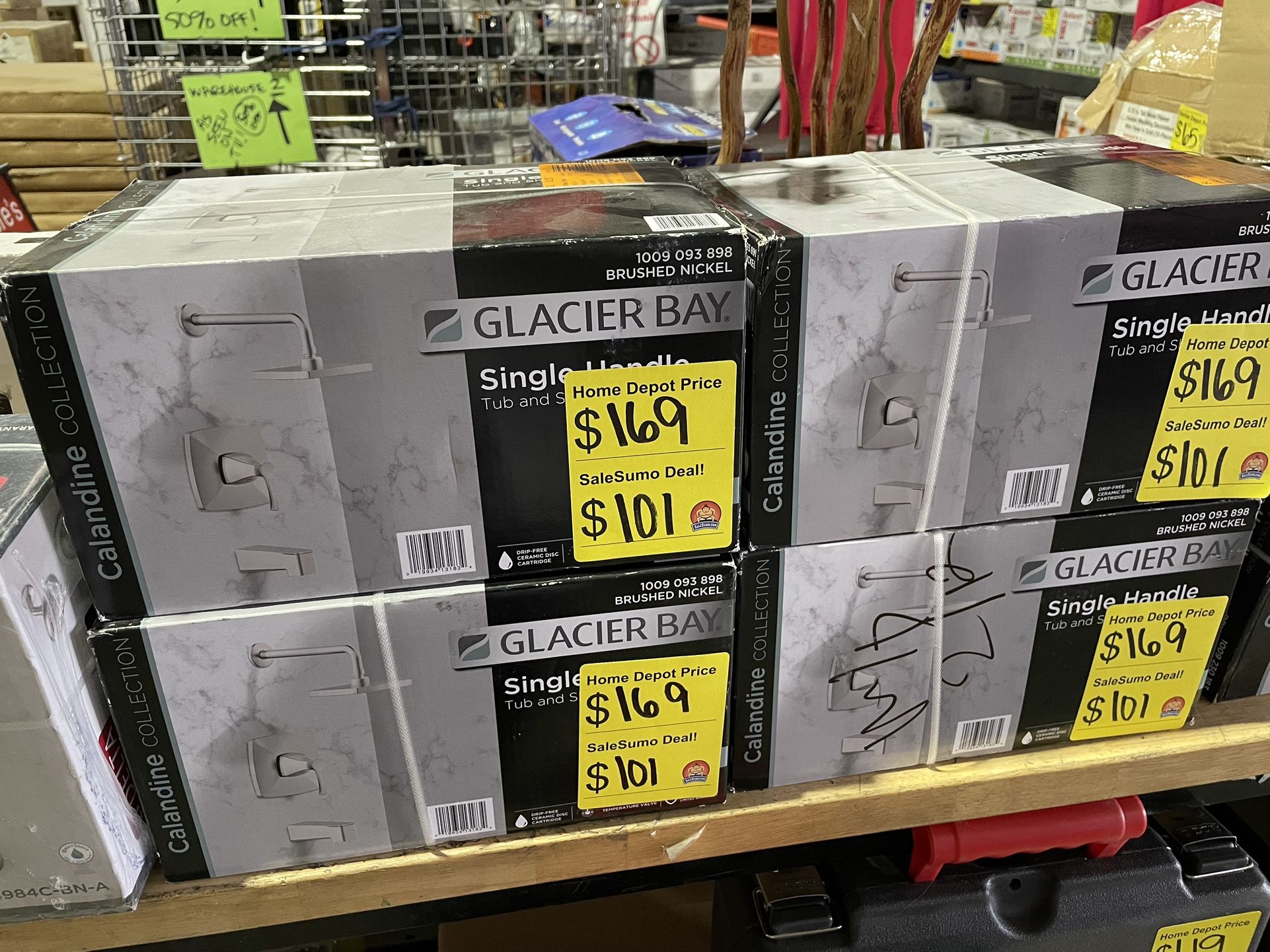 SaleSumo Glacier Bay Shower Set