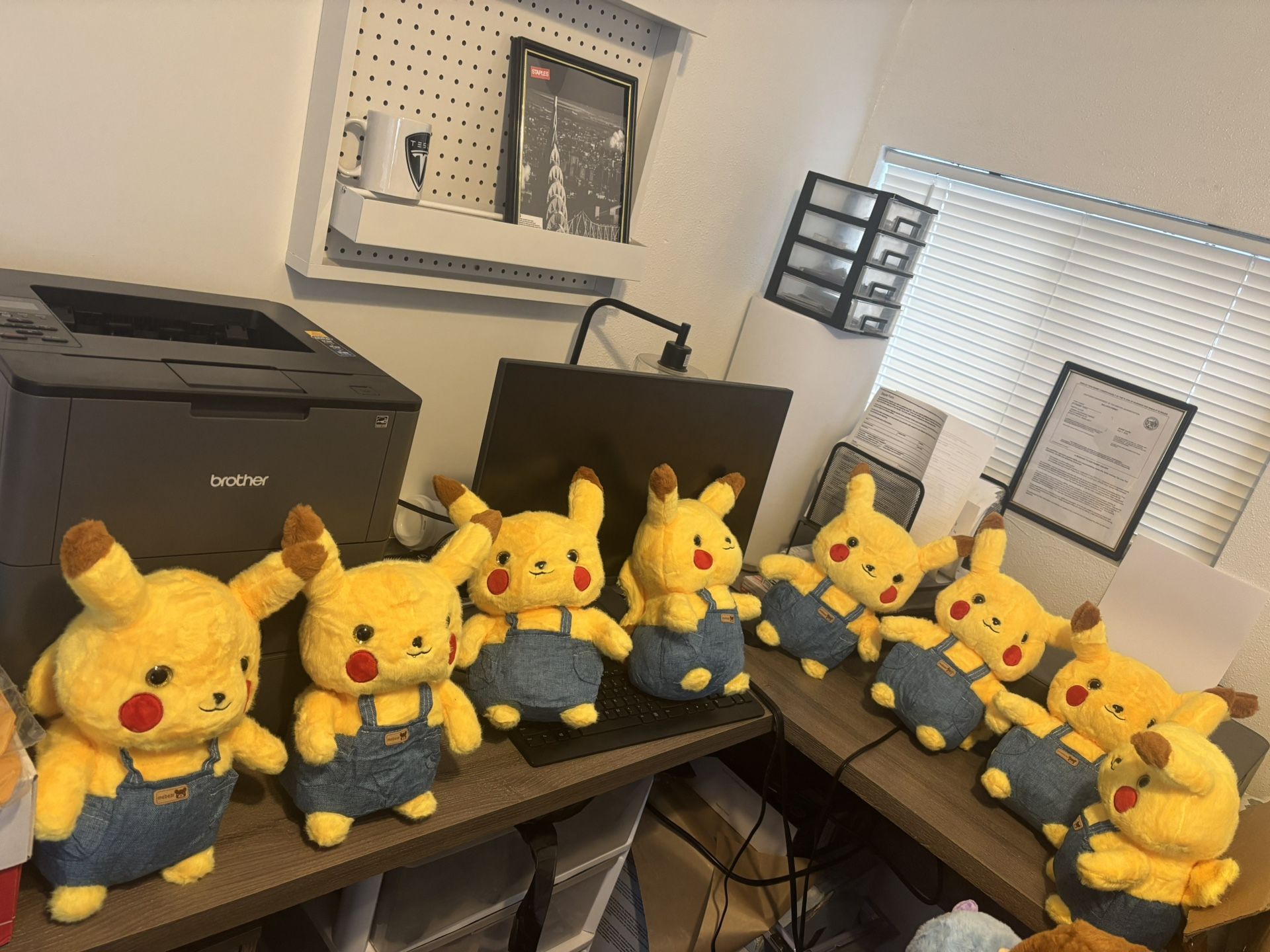Brand New 8 Pcs Pokemon Plushies 