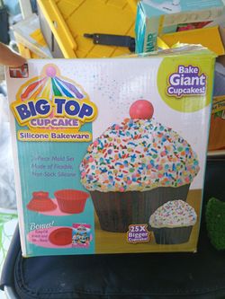 Cupcake silicone bakeware