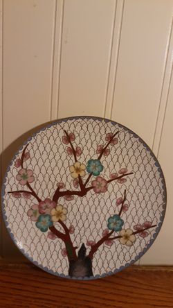 Vintage Cloisonne Plate 6"