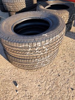 2 FIRESTONE 225 70 16 TIRES GREAT SHAPE