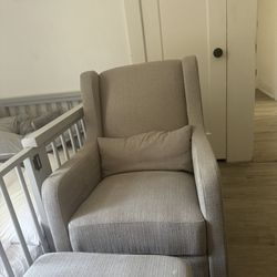 Nursery Chair And Ottoman 