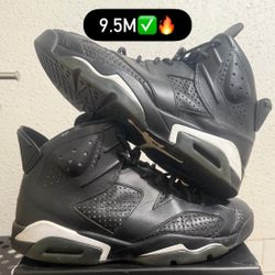 Jordan 6 Black Cat 9.5M