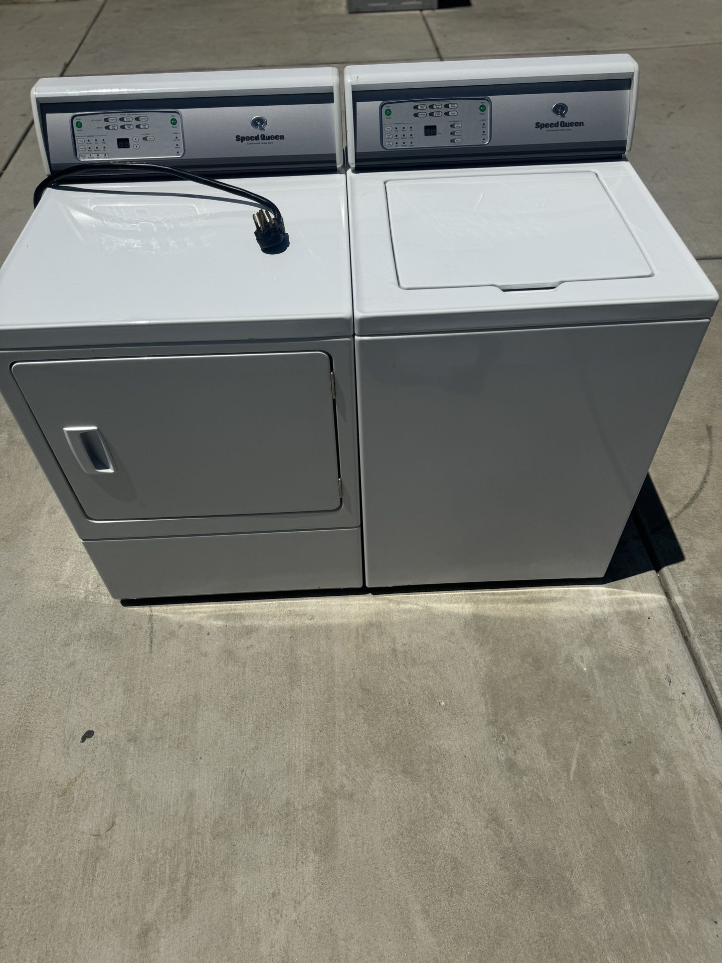 Speed Queen Washer And Electric Dryer Set 100% Working 
