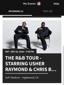The R&B Tour, Chris Brown & Usher!
