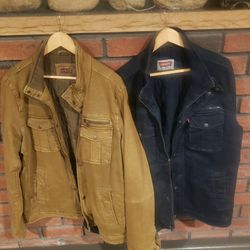 LEVI JACKETS NEW SIZE L  2 FOR 50 