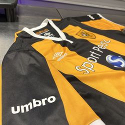 2016-2017 Hull City Umbro Home Football Shirt Soccer Jersey Size XL