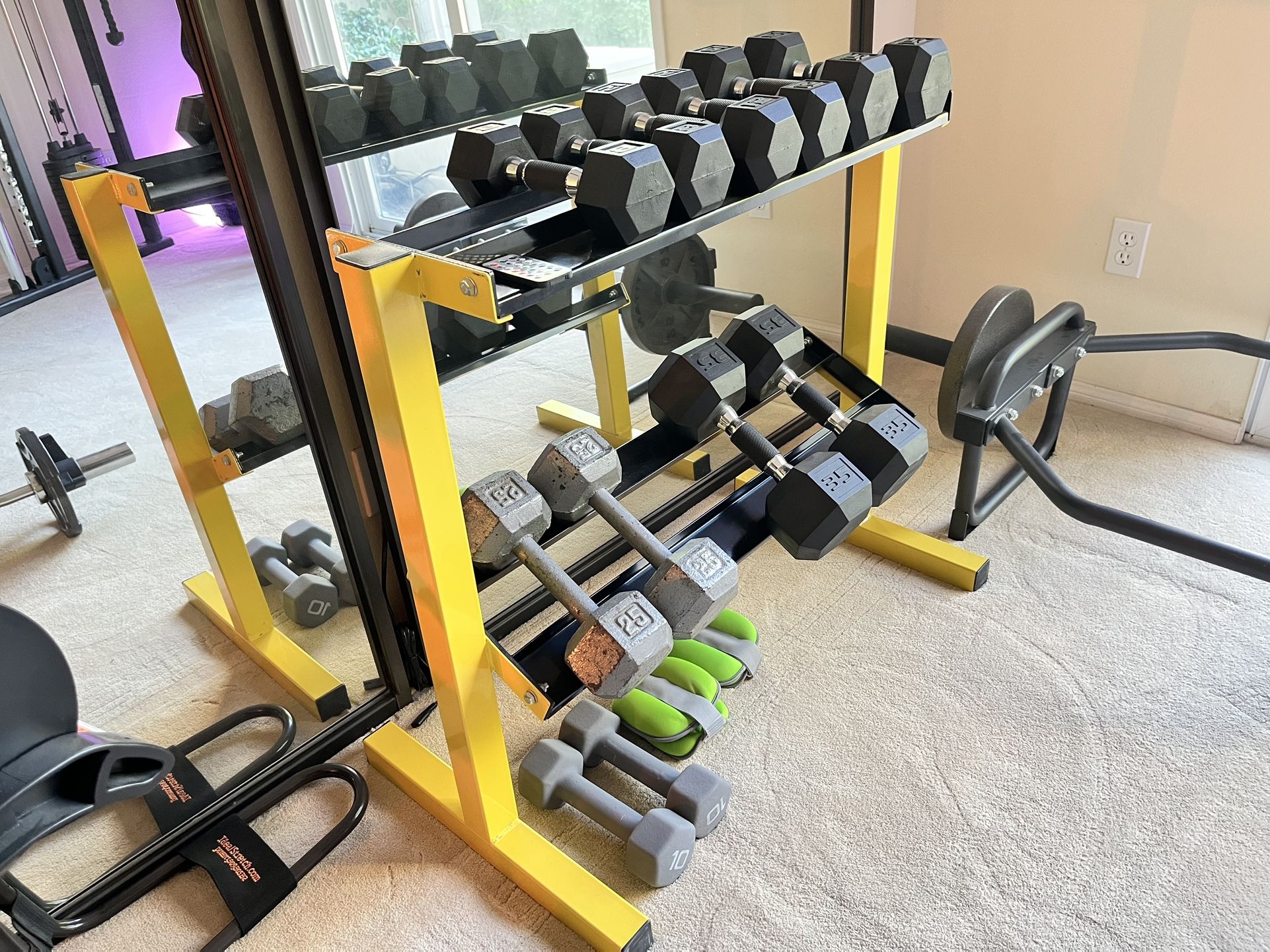 Dumbbell Weights Rack