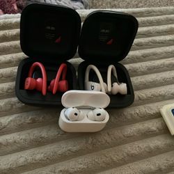 Head Phones Power Beats Pro And Air POD Pro 2