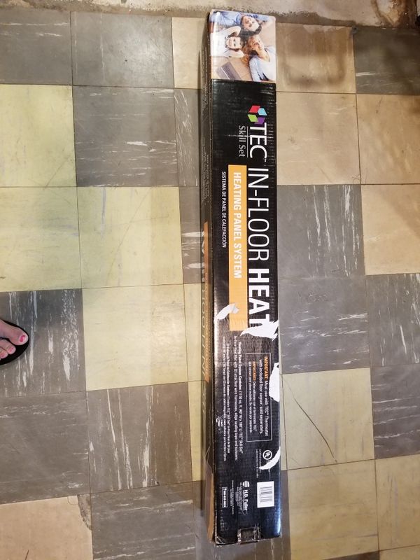Tec Underfloor Heating Mat For In Shavertown Pa Offerup Tec Underfloor Heating Mat