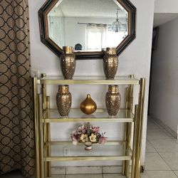 Shelve, China, And Dining Table